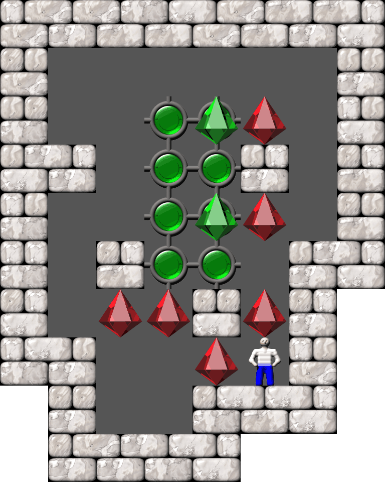 Sokoban Kevin 17 level 58